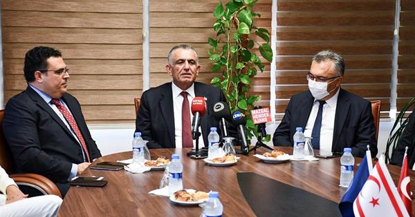Minister of Education Çavuşoğlu Visited EMU