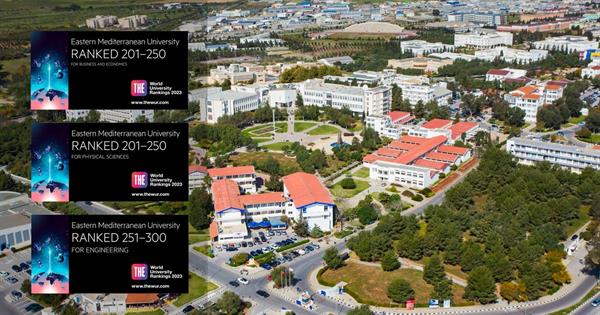 EMU Becomes The Best University In Cyprus In The World University Impact Rankings