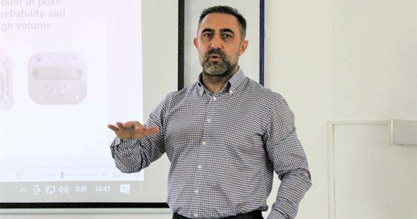 EMU Graduate and Valfsan Factory Director Erkan Korkmaz Gave a Seminar at EMU Department of Industrial Engineering