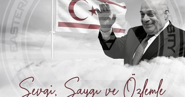 EMU Rector Prof. Dr. Kılıç Releases a Message on Passing Anniversary of Founding President Denktaş